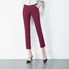 Pantalon crayon de bonbons décontractés pour femmes Arrivée 95% coton élastique slim skinny femal stretch pantalon 210915