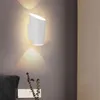 Vägglampor moderna utomhusljus aluminium sovrum vardagsrum dekoration belysning lamp trappa