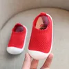 Spädbarnsskor Skor Tjejer Pojkar Casual Mesh Skor Mjukt Bottom Bekväm Non-Slip Kid Baby First Walkers Shoes 210326