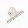 Stainless Steel Bull Clips Rainbow Color Paper File Clamps Office School Stationery Supplies
