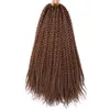 12 14 18 22 pouces Crotchet Tresses Synthétique Sénégalais Twist Crochet Extensions de Cheveux Basse Température Fiber Pour Les Femmes Accepter Personnalisation