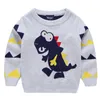 Sweter dziecięcy Kids Baby Boys Dinosaur Pullover z długim rękawem Topy T-shirt Bluza Wiek 2-7years 803 V2