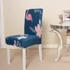 Chair Covers Stretch Printed Seats Cover Elastic Slipcovers Kitchen Seat Case Restaurant Banquet Hotel Home Decor ZWL603-WLL