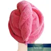 2PCS Coral Velvet Dry Hair Bath Towel Microfiber Quick Drying Turban Super Absorbent Women Hair Cap Wrap Factory price expert design Quality Latest Style Original