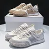 2021 Estate Corea Donna Sneakers Moda Trend Donna Vulcanize Scarpe Scarpe femminili di alta qualità Lace-up Casual per le ragazze delle signore Y0907