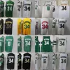 Mężczyźni Koszykówka Gannis Antetounmpo Jerseys 34 Eric Bledsoe 6 Wszystkie Szyte Oddychające Green Black White Yellow Beige