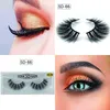 3D Falso Eyelashes Faux Mink Lashes 20 Estilos Dramatic Longo Ondulado Natural Extensão 5D Eyelash Handmade Wispy Fluffy Eye Maquiagem Ferramentas de Beleza