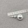 Övriga 925 Sterling Silver Plain Seamless Round Ball Pärlor 2mm 2,5 mm 3mm 4mm 5mm 6mm 7mm 9 mm 10 mm 12mm 14 mm 18 mm 20 mm 22 mm