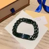 デザイナー高品質シルバーラブブレスレット男性女性ゴールドブレスレットチェーンファッション人格ヒップホップ