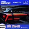 Andere Beleuchtungssystem AKD-Rückleuchte für Avalon-LED-Licht 2021 Heck-Nebelbremse-Blinker Automobilzubehör