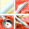 Fruit Digging Ball Spoons Ice Cream Fruits Platter Scoop Double Head Carving Knife Spoon Stainless Steel Kitchen Tableware BH5394 WLY