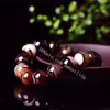 Lindo Botsuana Natural Sardonyx Ágata Gemstone Bead Cordilhas Pulseira Marrom Handmade Handmade Cura 14mm Frisado Stretch Braceletes Proteção Money Health Unisex