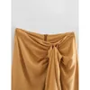 Dames Bow Tassel Mini Rokken Fasion Dames Rits Sexy Boven Knie Rok Chique Femlae High Street Style 210521