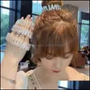 Pony Tails Holder Hair Jewelry Simple Transparent Telephone Line Ring Women Fashion Wide-Brimmed Ropes Waterproof Ponytail Scrunchie Drop De
