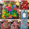 Bettwäsche Sets 3D Blume gedruckt 2/3pcs Baumwoll Bettwäschehäuse und Kissenbezug EU/US/AU/UK Single Twin Full Queen King King Size