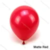 139 Matte Rot-Grüne Ballongirlanden Macaron Mint Gelb Blau Babyparty-Luftballons Bogen Geburtstagsfeier Geschlecht offenbaren Dekorationen X0241Q