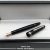 Lüks MSK-149 Siyah Reçine Cassic Fountain Pens 4810 Iridium NIB Ofis Okulu Seri N265V ile Yüksek Kaliteli Yazma Mürekkep Kalemi Malzemeleri