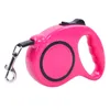 Colliers de chien Laisses 2021 Rétractable Grande Taille 5M Pour Chats Collier De Marche Laisse Automatique Réglable Animaux Fournisseur Candy Color248N