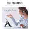 Schreibtisch Handyhalter Ständer Tragbare Unterstützung für iPhone 13 12 Xiaomi Samsung Huawei 7,2 Zoll