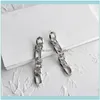 Dangle Jewelrydangle & Chandelier Perisbox 12Mmx84Mm Chunky Chain Earrings Long Figaro Link For Women Statement Gold Brass Jewelry Drop Deli