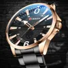 Curren Man Watch Luxury Brand Simple Business Orologi da polso con cinturino in acciaio inossidabile al quarzo 2021 Q0524