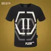 Plein Bear T Shirt Mens Designer Tshirts Brand Clothing Rhinestone Skull Men T-shirty Klasyczne wysokiej jakości Hip Hop Streetwear Tshirt Casual Top Tees Pb 11362