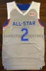 Maglia da basket All-Star Kyrie Irving Mens Women Youth Numero personalizzato Nome maglie XS-6XL