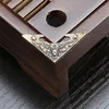 Smart Home Control Solid Wood Tea Tray Drainage Water Storage Set Drawer Board Table Chinese Ceremony Tools
