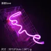 Nachtverlichting Licht Neon Teken SMD2835 Indoor Hello Home Love Music Model Holiday Xmas Party Wedding Decorations Tafellampen