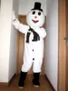 2021 Performance sur scène Costume de mascotte de bonhomme de neige Halloween Noël Personnage de dessin animé Tenues Costume Dépliants publicitaires Vêtements Carnaval Unisexe Adultes Tenue