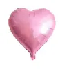 18 cali Romantyczny Serce Pearl Pink Folia Balony Helem Urodziny Ślub Walentynki Globos Party Decoration Balls Y0622