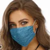 Net Red Novel Fishing Shape Star Water Drill Mask Washable and Personalized Mesh Veil Decoration PNYC726