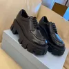 2022 frühling Frauen Einzigen Schuhe Schwarz Patent Leder Dicken Boden Britischen Stil Schuhe Casual Komfortable Lace Up Plattform Schuhe
