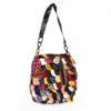 Abendtaschen, weiche, solide Umhängetasche für Damen, Designer-Mode, kausale Messenger-Handtasche aus Schlangenleder