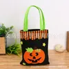 Borse portaoggetti 2022 Borsa per caramelle in tessuto non tessuto Ghost Festival Decoration Witch Tote