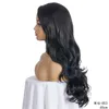 26インチ1Bブラック合成ウィッグシミュレーションヒトレミーヘアウィッグPerruques de Cheveux Hampains Wig-053