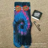 Men039s Tide brand sancr UZ devil ghost hand sports skateboard towel bottom middle tube high top socks89968596713924