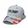 Snapbacks Trump Hoed Camouflage Cap Honkbal Caps Amerika Great Hat 2024 USA President Verkiezing American Borduurletters Afdrukken Sun Hip Hop Hoeden Piek CDC02W