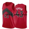 Pascal 43 Siakam Jersey Vince 15 Carter Marcus 21 Camby Tracy 1 McGrady Basketball Jerseys 2022