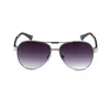 Gafas de sol de diseñador de lujo Damas Fashion Metal Gasas de doble color Men Mujeres Conductor Conductor Eyeglass Eyewear con caja