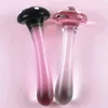 Anal toys Mushroom head glass anal plug Sex for women Crystal Butt Plug Dick dildo Intimate goods Clitoral massager 1125