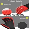 Men Winter Cold-proof Ski Gloves Thickening Outdoor Warm Touchscreen Waterproof Windproof Non-slip Snow Skating Cycling Gloves