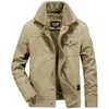 Giacche outdoor Felpe con cappuccio 2021 Autunno Inverno Uomo Giacca militare Alta qualità Escursionismo Campeggio Giacche a vento in cotone Giacche da uomo Taglie forti M-6XL