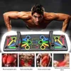 Foldable Body Building Push Up Rack Board Fitness Comprehensive Exercise Push-Up Stands For GYM Body Training Lose Weight Tool X0524