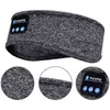 Wireless Ohrhörer Kopfhörer Schlaf Headset Bluetooth Headscarf Wireless Musik Sportsportband in Sleep Music Eye Maske.