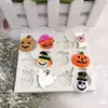 Jouet d'halloween en Silicone, modèle chocolat cuit à la main avec outils, plateau de moule décoratif, gâteaux glacés, bricolage