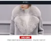 Pelliccia finta da donna S-XXXL Plus Size Importazione invernale Giacca con colletto intero Cappotto da donna Shitsuke per il tempo libero di alta qualità Wj183