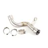 Moto Scarico Modificato Catalizzatore Eliminatore Middle Link Pipe per BMW F750GS F850GS 2018-2021 Muffler moto Raccogliere tubo