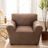 Housse de fauteuil Canapé élastique Coton Stretch S pour salon Copridivano Slipcover Single Couch Cover 210723