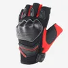 Noir Demi Doigt Moto Gants D'équitation Respirant Moto Gants De Protection Moto Guante Moto Sport Gants Vélo Luvas H1022